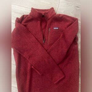 Patagonia quarter zip fleece